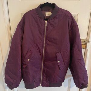 Frankie Shop Astra Bomber Jacket - Royal Purple - Unisex